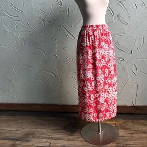 Motel Floral Batik Skirt